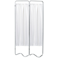 Omnimed 2 Section Beamatic Privacy Screen with Vinyl Panels, White 153052-10